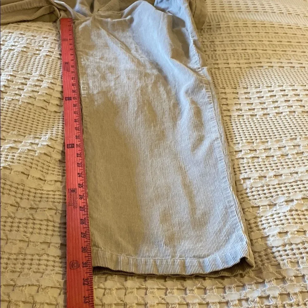 Dockers Men’s Corduroy Pants Size 36X32‎ Cream Tan Casual Work  Wear Slacks